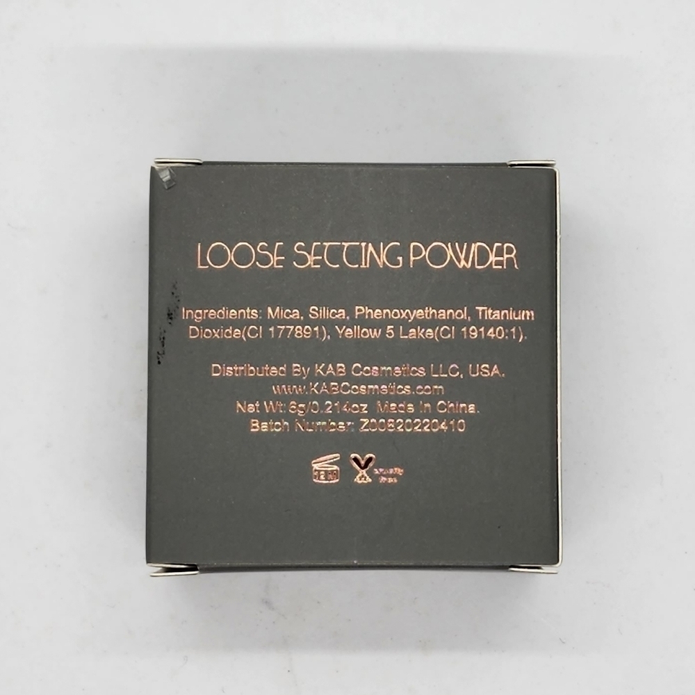 NIB KAB Cosmetics Loose Setting Powder - Picture 3 of 3